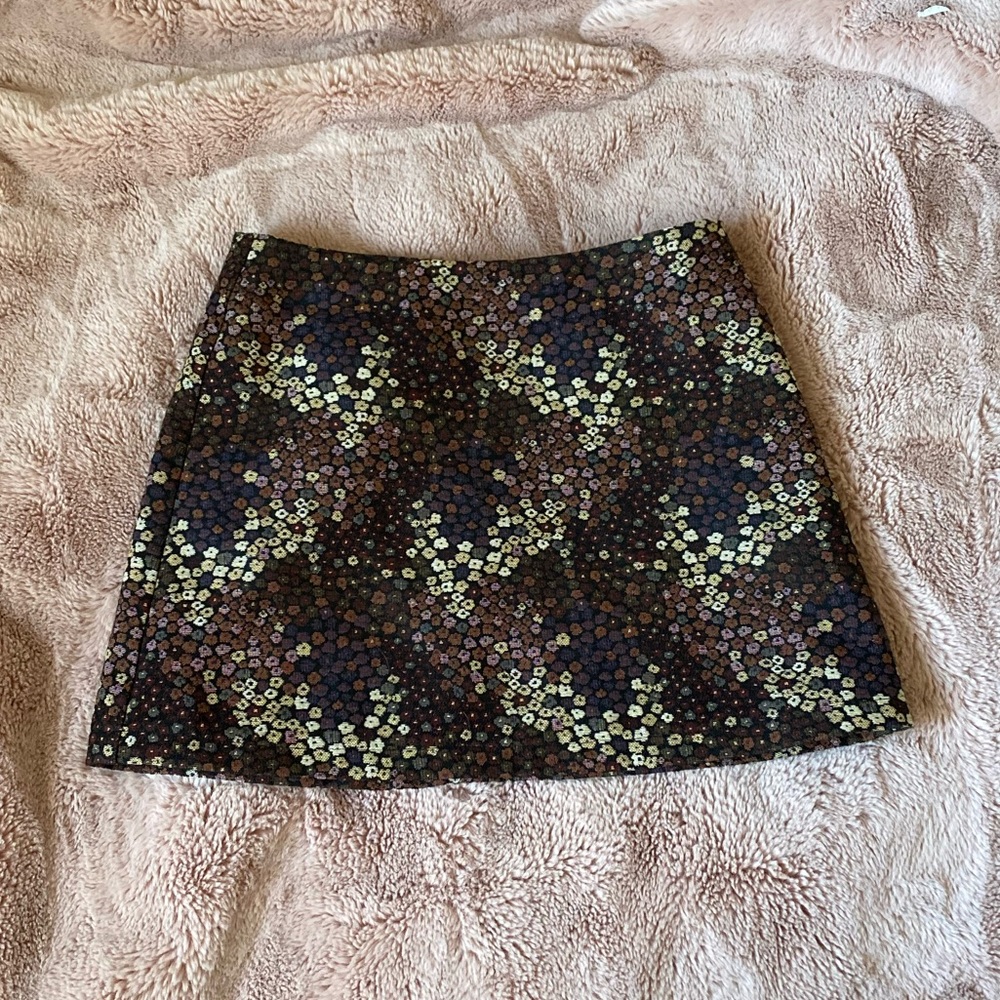 Zara Trafaluc Floral Skirt